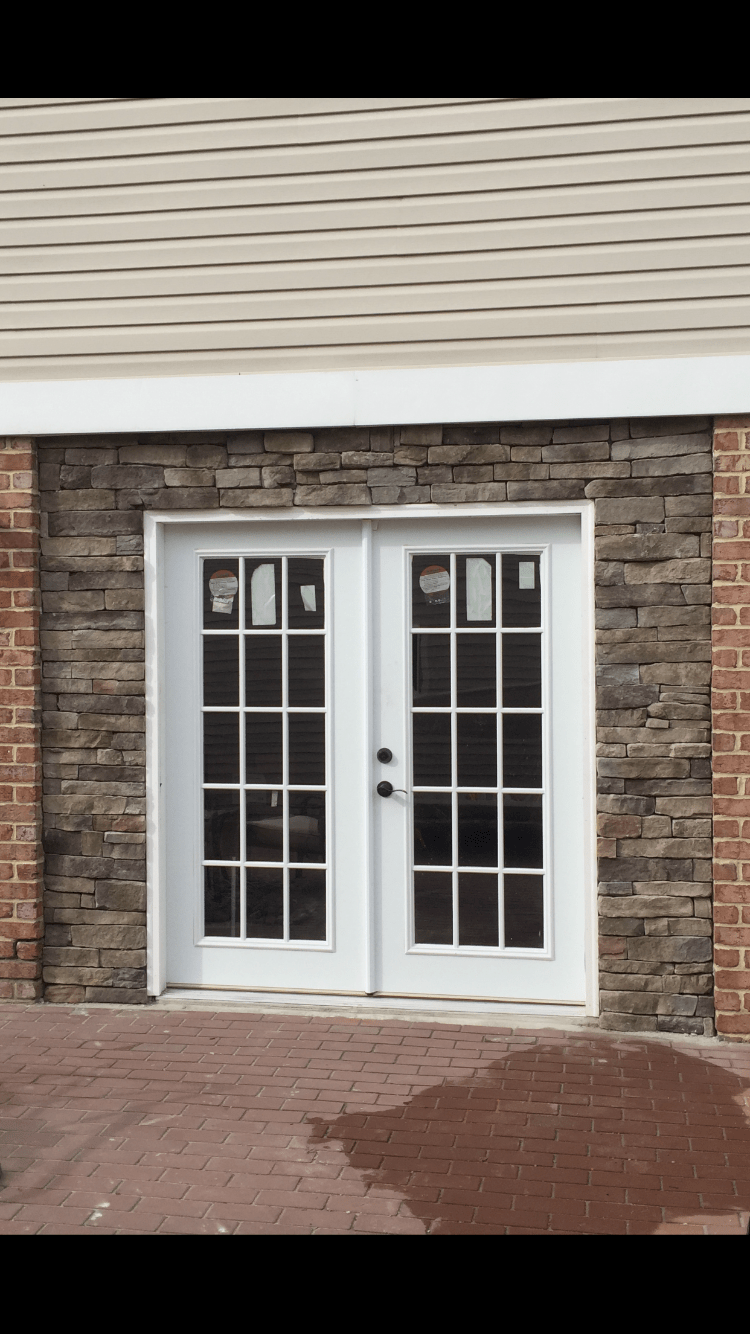 Garage Conversion Stacked Stone, Narvon Pa