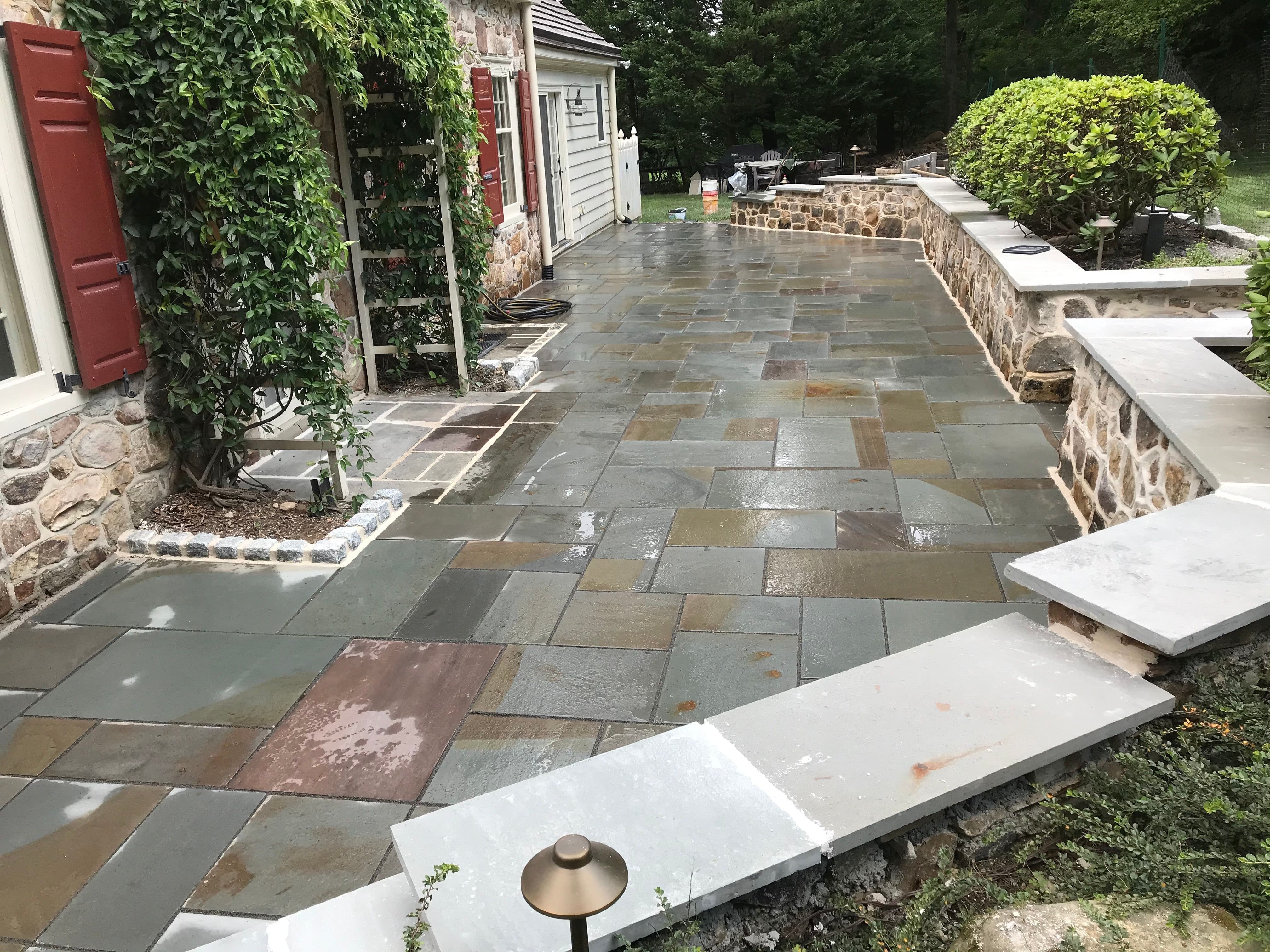 Flagstone Renovation Exton, Pa.