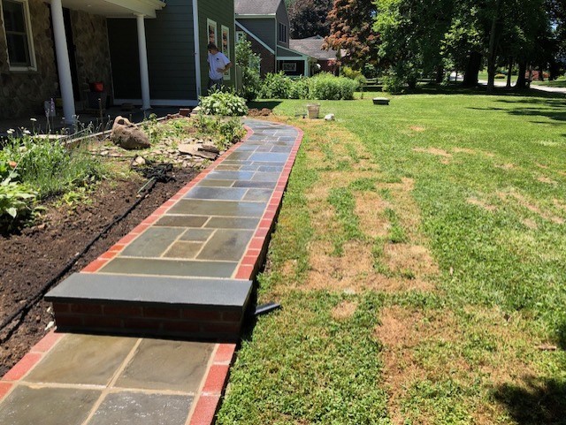 Flagstone Walkway