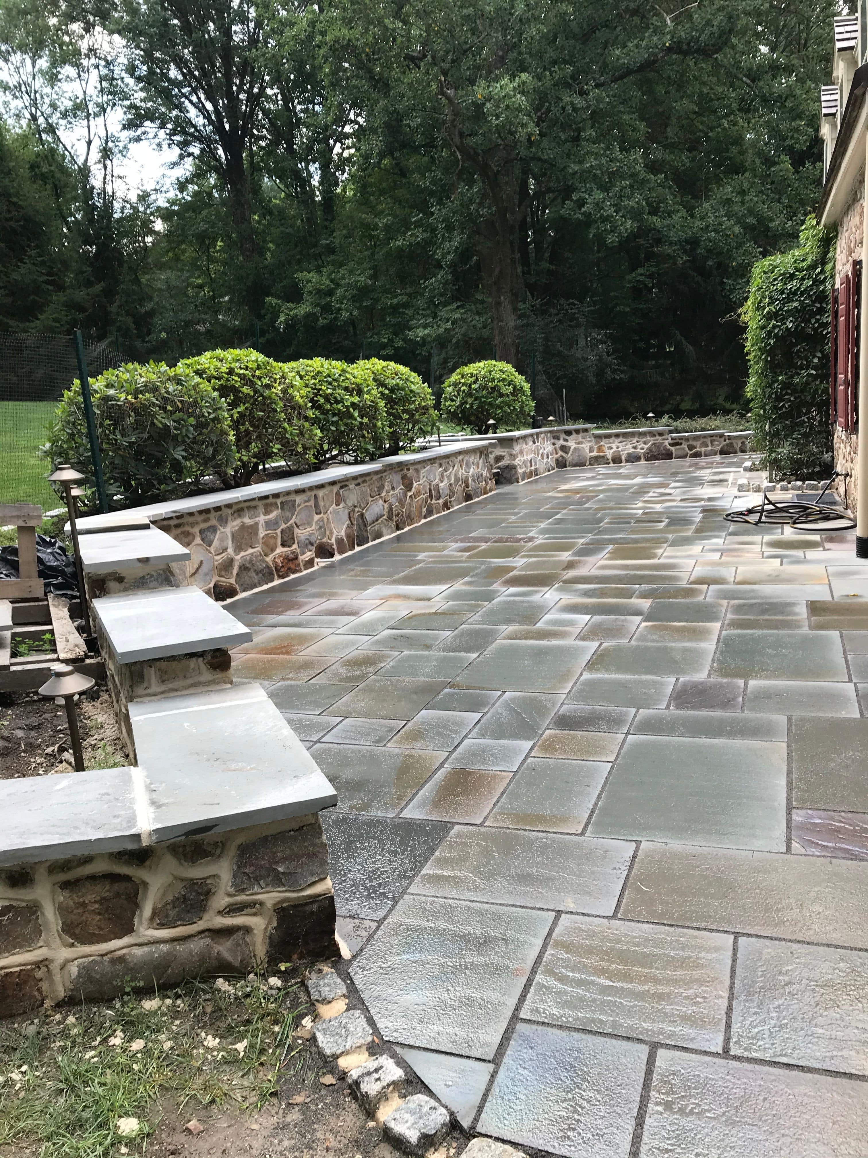 Flagstone Renovation Exton, Pa.